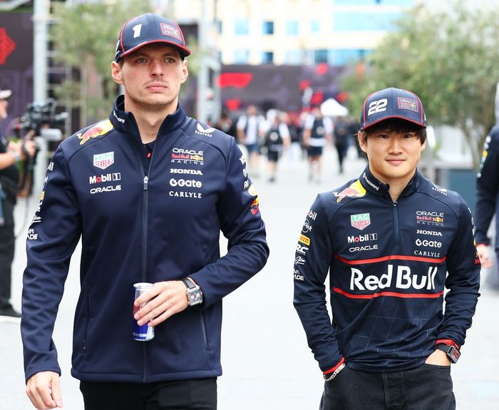 Max Verstappen, Red Bull Racing, Yuki Tsunoda, Red Bull Racing Team