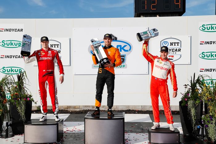 Josef Newgarden, Team Penske, Patricio O'ward, Arrow McLaren, Will Power, Team Penske