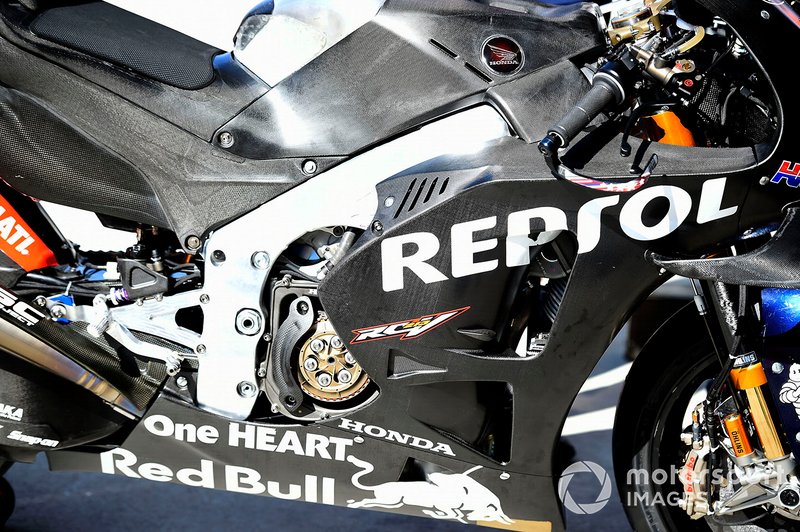 Repsol Honda Team bike detail