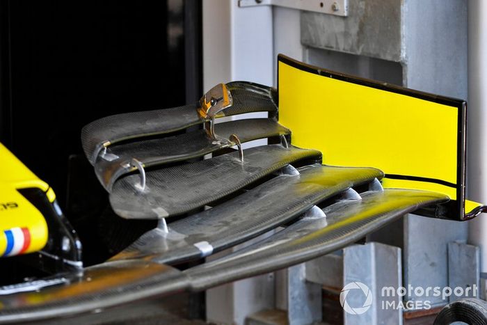 Alerón delantero del Renault R.S.19