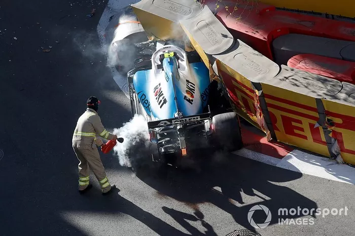 L'incidente di Robert Kubica, Williams