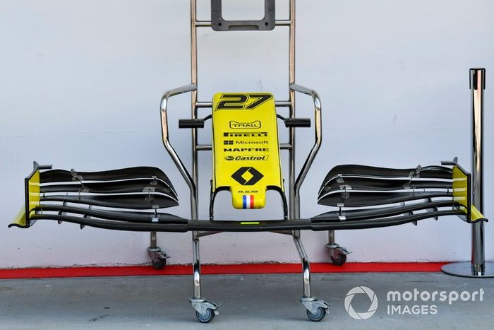 Alerón delantero del Renault R.S.19 