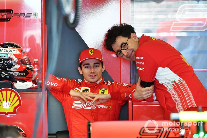 Шарль Леклер, Ferrari, керівник Ferrari Маттіа Бінотто