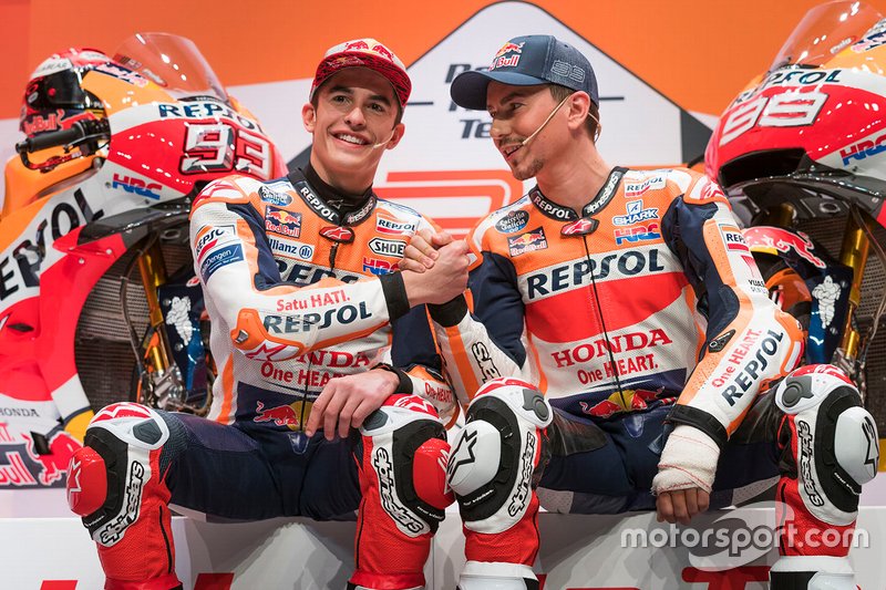 Marc Márquez et Jorge Lorenzo
