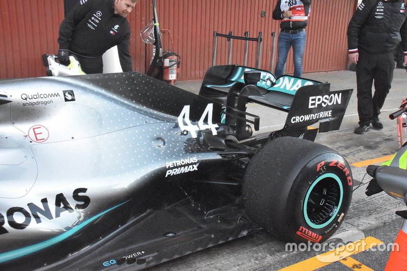 Mercedes AMG F1 technical detail