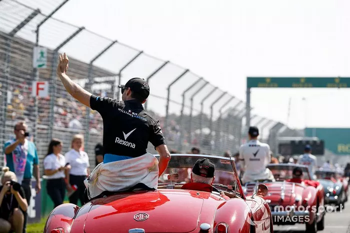 Robert Kubica, Williams Racing en el desfile