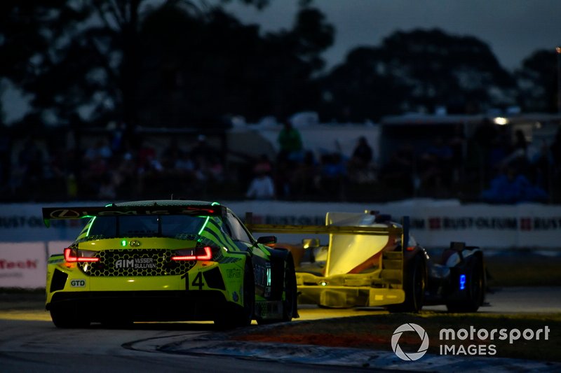 #14 AIM Vasser Sullivan Lexus RC F GT3, GTD: Richard Heistand, Jack Hawksworth, Philipp Frommenwiler