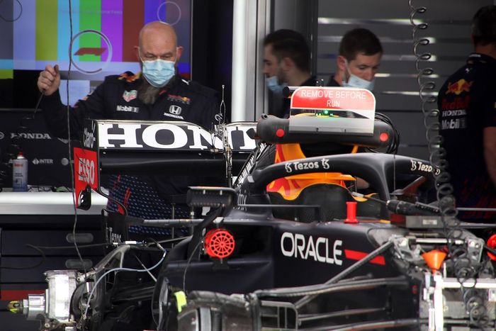 Detalle del Red Bull Racing RB16B