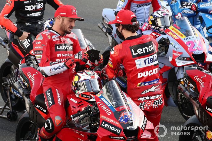 Jack Miller, Ducati Team, Francesco Bagnaia, Ducati Team 
