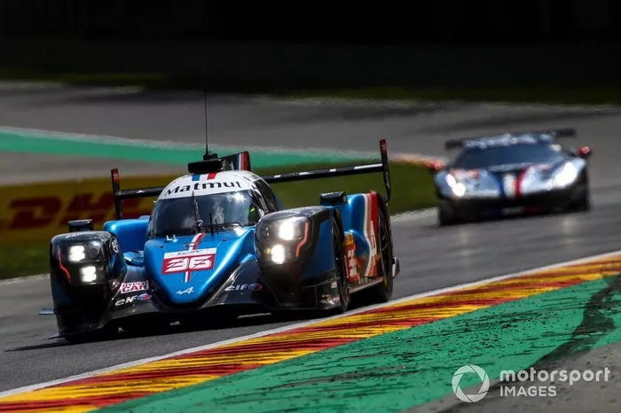 #36 Alpine Elf Matmut Alpine 480 Gibson: Andre Negrao, Nicolas Lapierre, Matthieu Vaxiviere 