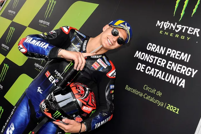 Ganador de la pole Fabio Quartararo, Yamaha Factory Racing
