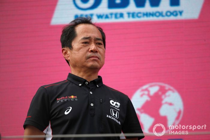 Podio: Toyoharu Tanabe, Director técnico F1 Honda