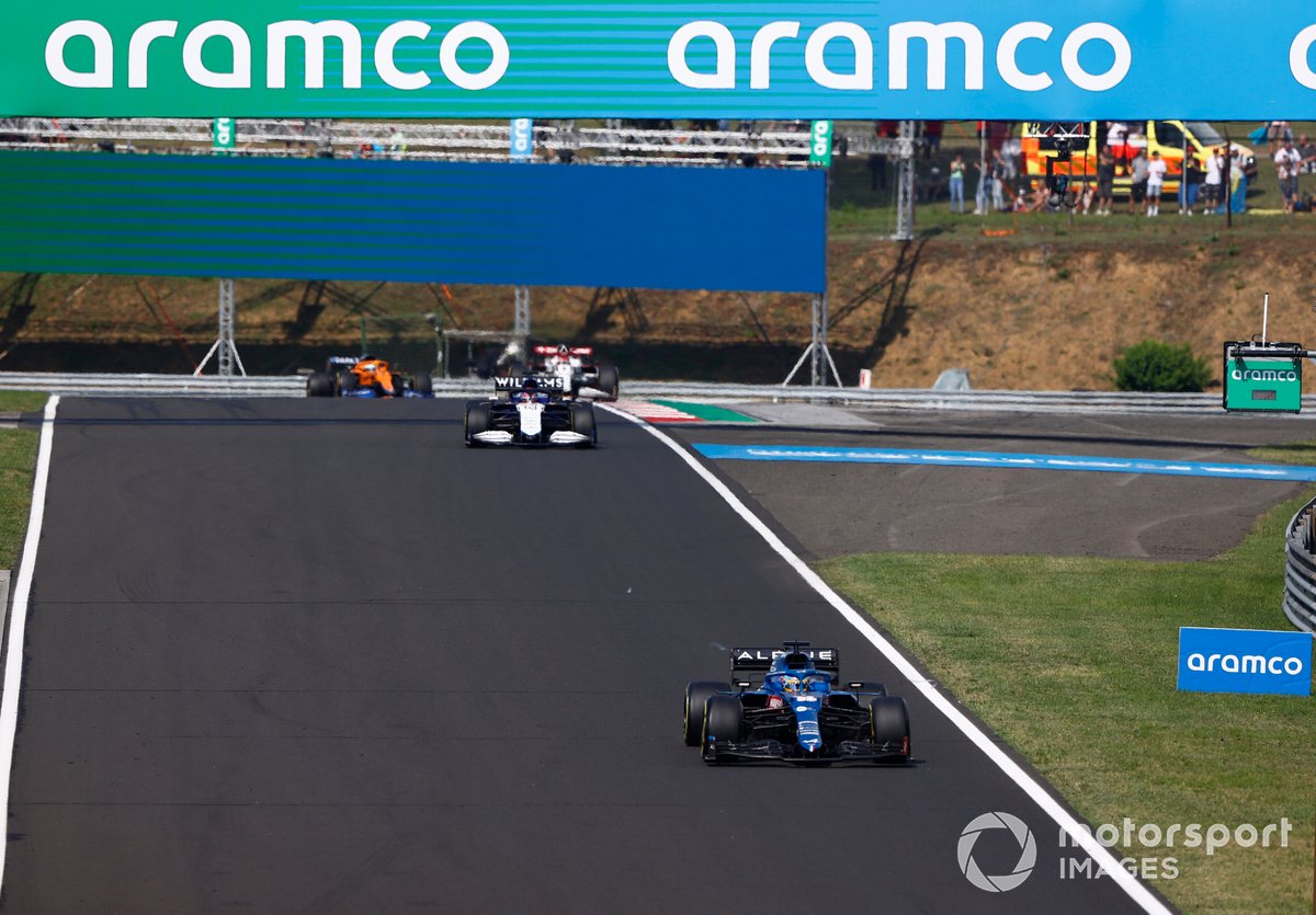 Ocon credits Alonso for role in shock Hungary F1 race victory