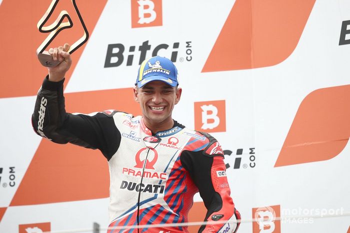 Podio: tercer lugar Jorge Martín, Pramac Racing