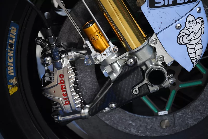 Détail des freins Brembo