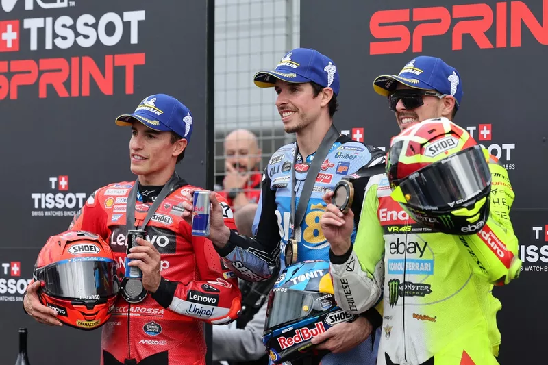 Fabio Di Giannantonio, VR46 Racing Team, Alex Marquez, Gresini Racing, Marc Marquez, Ducati Team