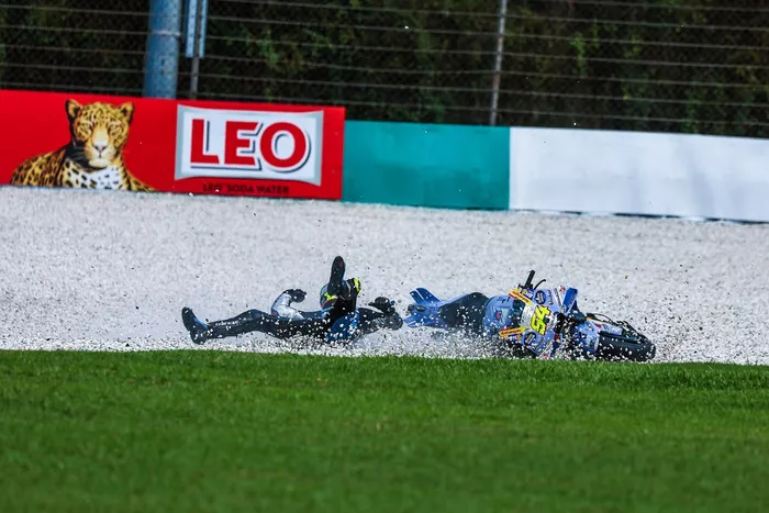 Fermin Aldeguer, Gresini Racing crash