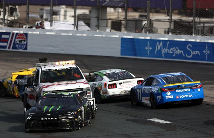 Ty Gibbs crash, Joe Gibbs Racing Toyota