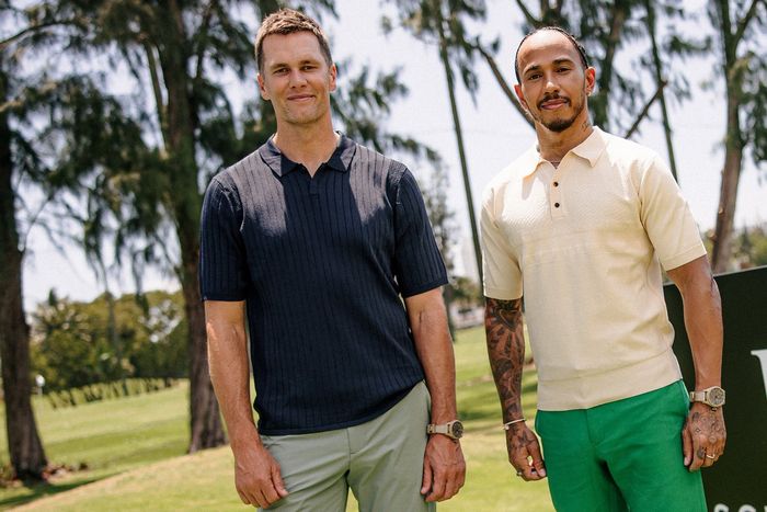 Lewis Hamilton, Mercedes con Tom Brady jugador de la NFL