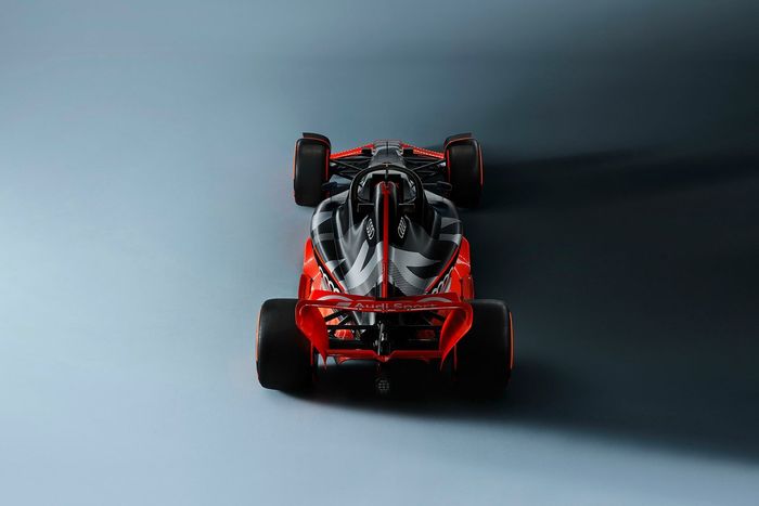 El concept de un coche de F1 que presentó Audi