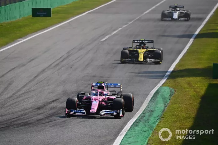 Lance Stroll, Racing Point RP20, Esteban Ocon, Renault F1 Team R.S.20, Pierre Gasly, AlphaTauri AT01