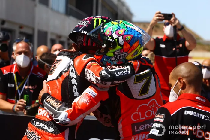 Scott Redding, Aruba.it Racing Ducati, Chaz Davies, Aruba.it Racing Ducati