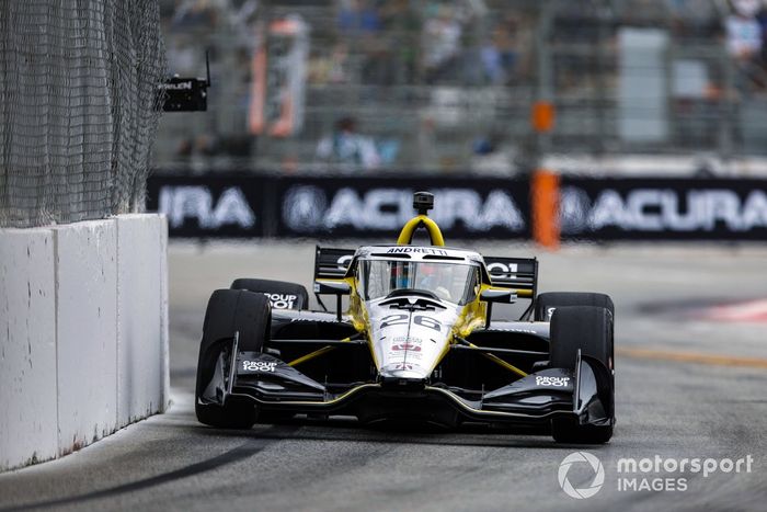 Colton Herta, Andretti Global con Curb-Agajanian Honda