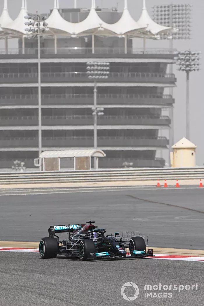 Lewis Hamilton, Mercedes W12 
