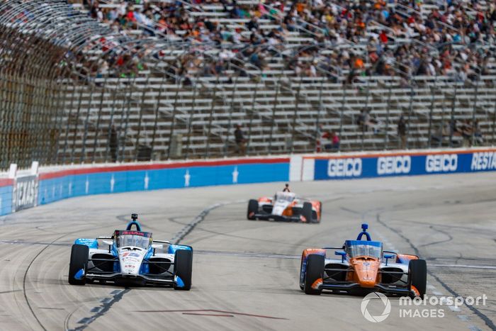 Graham Rahal, Rahal Letterman Lanigan Racing Honda Scott Dixon, Chip Ganassi Racing Honda