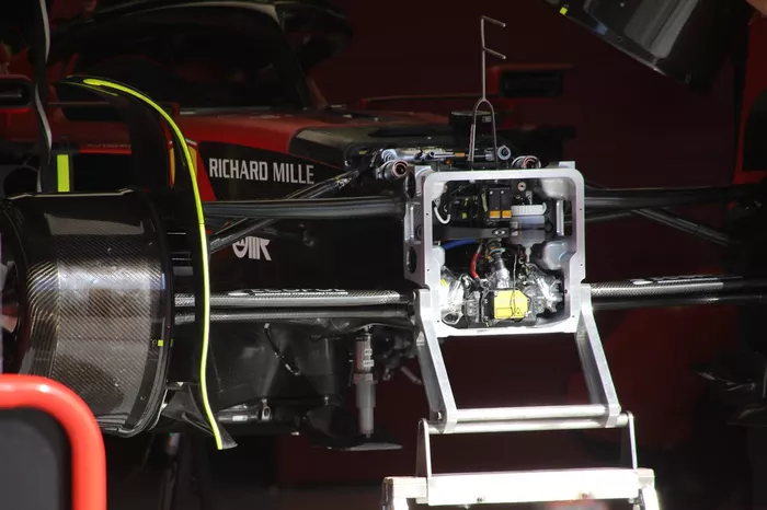 Ferrari SF-23 detalles técnicos