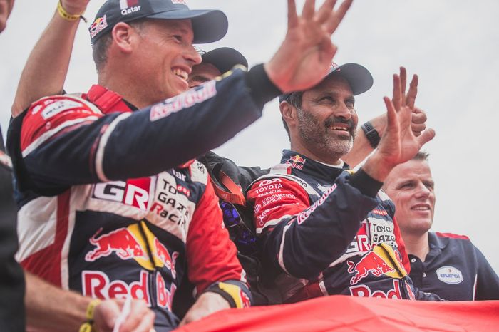 Winners #200 Toyota Gazoo Racing Toyota: Nasser Al-Attiyah, Mathieu Baumel