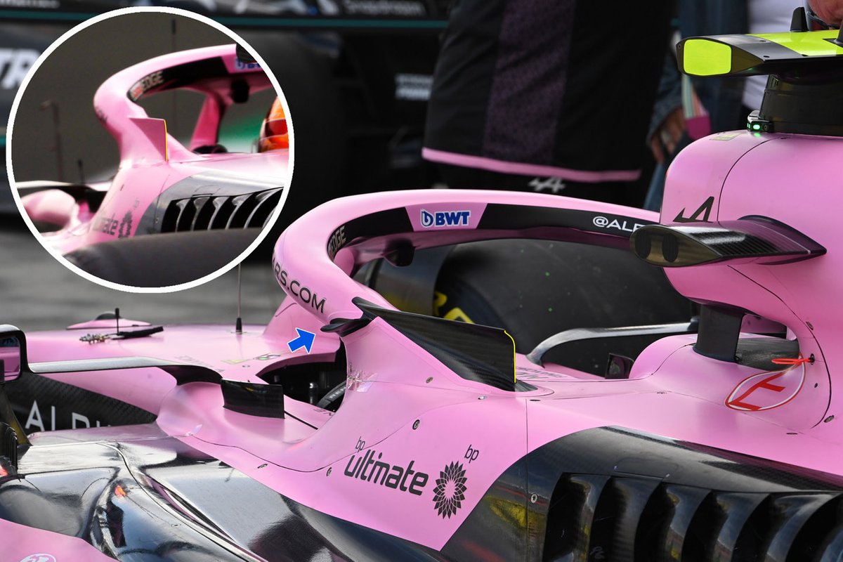 Alerones del Alpine A523 en el Halo