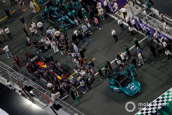 La ajetreada parrilla previa a la carrera