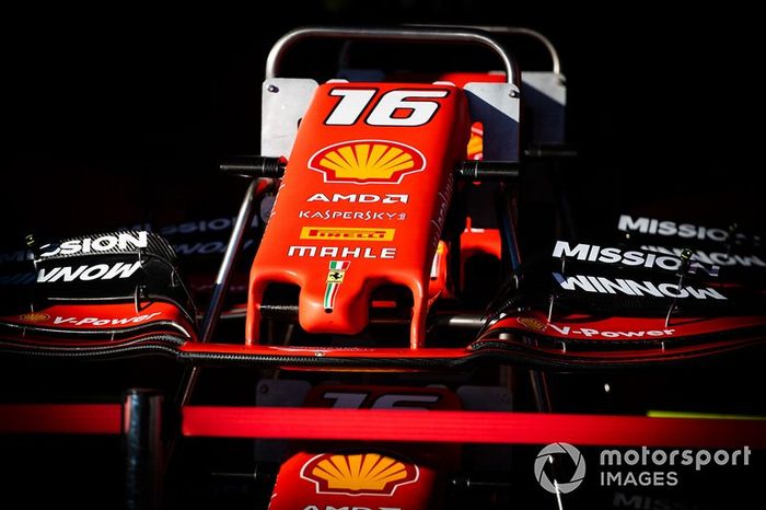 Alerón delantero del Ferrari SF90 