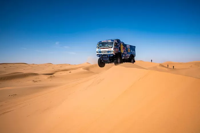 #516 Team KAMAZ Master: Anton Shibalov, Dmitrii Nikitin, Ivan Tatarinov