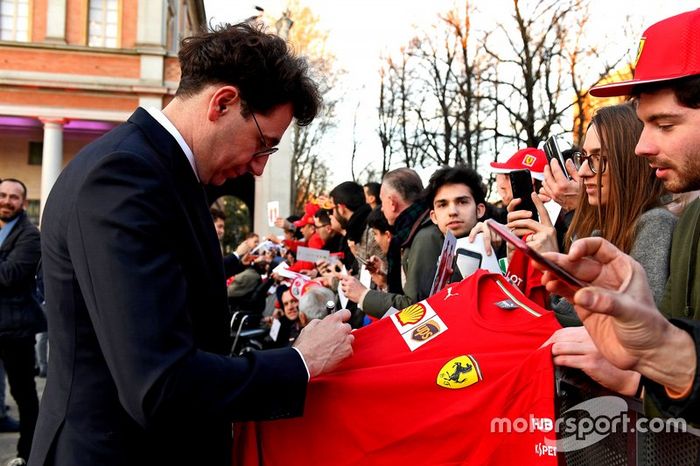 Mattia Binotto, Director de Ferrari
