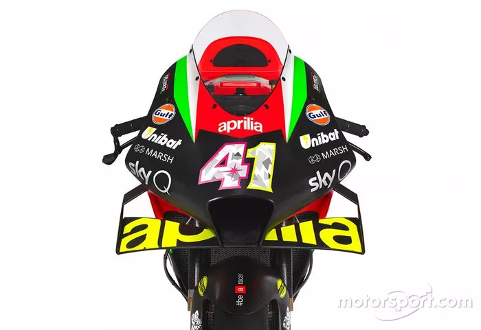 Moto de Aprilia Racing Team Gresini 