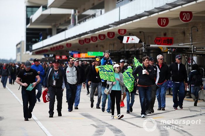 Pit Walk de las 6h de Austin