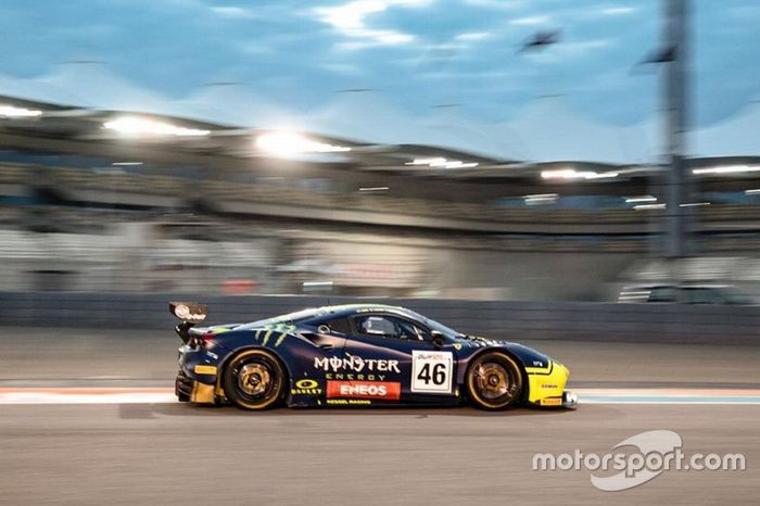 #46 Monster VR46 Kessel Ferrari 488 GT3: Valentino Rossi, Luca Marini, Alessio Salucci