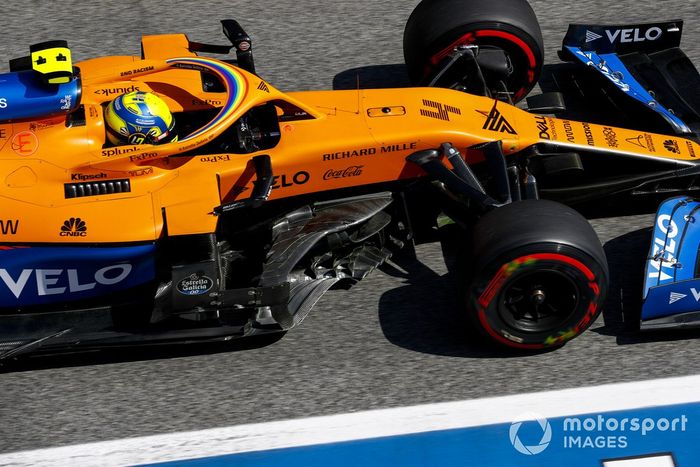 Lando Norris, McLaren MCL35