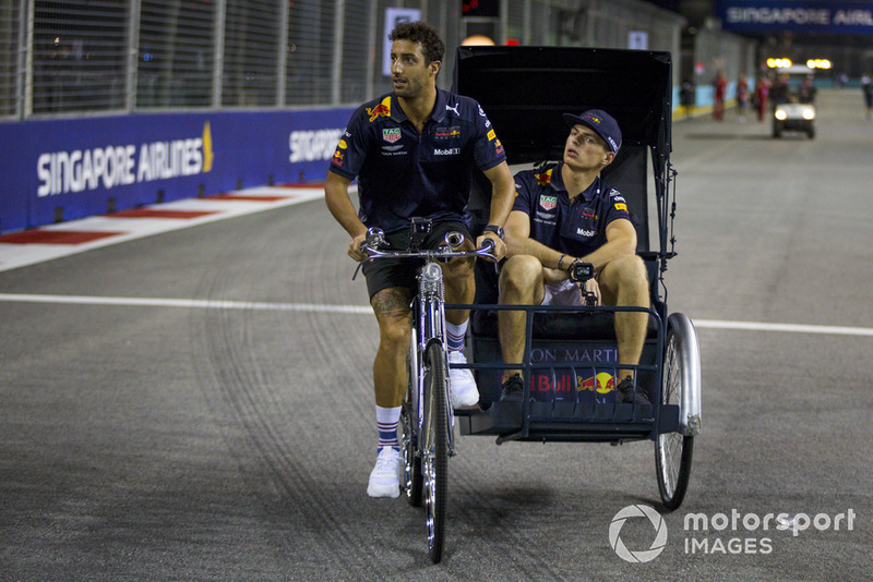 Даніель Ріккардо, Макс Ферстаппен, Red Bull Racing