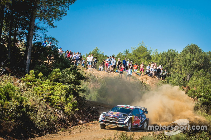 Elfyn Evans, Daniel Barritt, M-Sport Ford WRT Ford Fiesta WRC