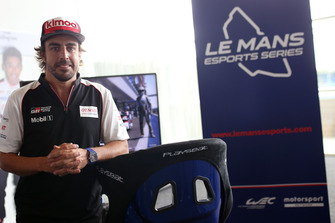 Präsentation der Le Mans eSports Series (LMES) mit Fernando Alonso, Toyota Gazoo Racing