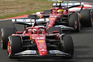 Charles Leclerc, Ferrari, Lewis Hamilton
