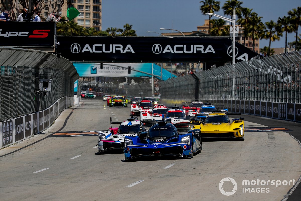 Bourdais crashed into Turn 1 at the start