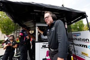 Tom Blomqvist, Meyer Shank Racing Honda, copropietario del equipo Mike Shank