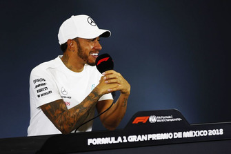 Lewis Hamilton, Mercedes AMG F1, en conférence de presse