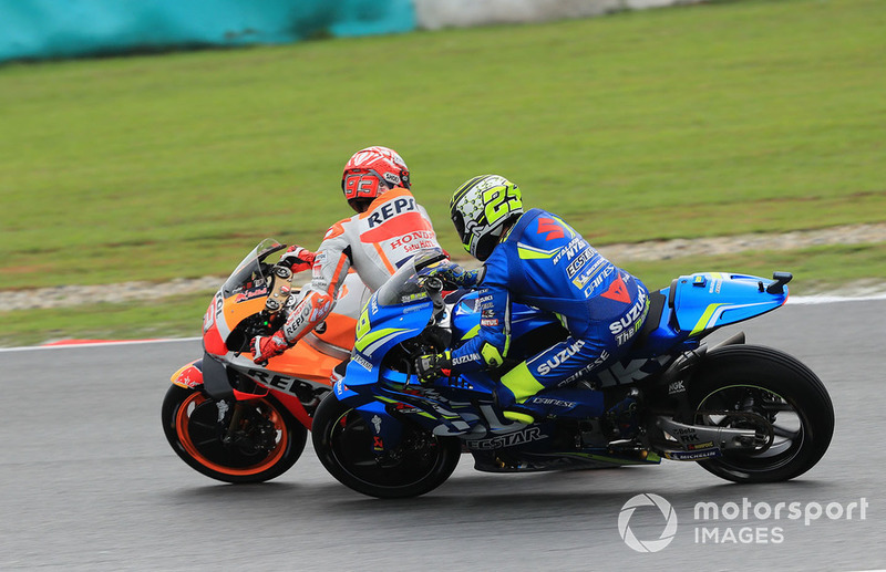 Marc Marquez, Repsol Honda Team, Andrea Iannone, Team Suzuki MotoGP