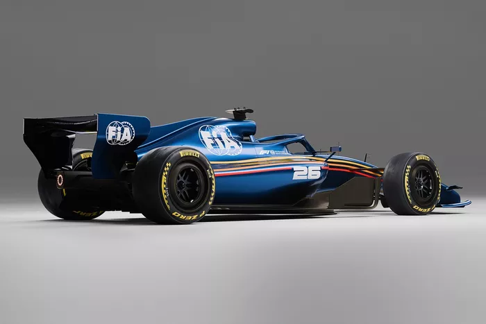 2026 FIA F1 car render