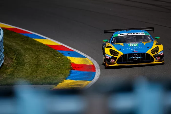 #80 Lone Star Racing Mercedes-AMG GT3: Scott Andrews, Lin Hodenius, James Roe